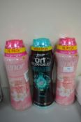 3x Lenor In Wash Scent Booster XL Packs