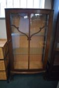 Mahogany Glazed Display Cabinet