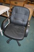 Black Office Swivel Chair