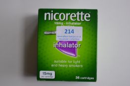 Nicorette Nicotine Inhalator