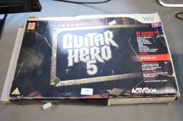 Wii Guitar Hero 5 Guitar Kit