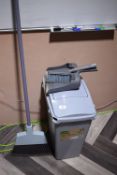 *Adis Grey Wastebin, Dustpan & Brush, and Sweeping Brush