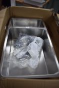 *Blanco Stainless Steel Underslung Bowl & a Half Sink