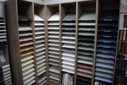 *6x Kitchen Cupboard Door & Drawer Front Display Stands with Samples