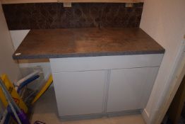 *Kitchen Unit Base Unit with Worksurface 130x60cm