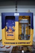 *True Start Cafetiere & Coffee Set