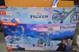 *Huffy Disney Frozen Learner Bike with Stabilisers