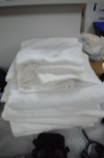 6x Assorted White Towel
