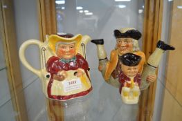 2x Novelty Teapots and a Jug