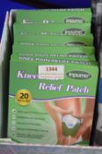 6x Knee Pain Relief Patches