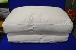 *Pair of Snuggledown Cotton & Polyester Filled Pillows