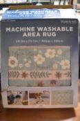 *Wyatt & Ashe Machine Washable Area Rug 160x226cm
