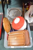 Kitchenware Including Pans, Serving Trays, etc.