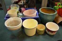 Ceramic & Glass Planters