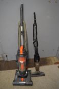 Goodmans Turbo Max Vacuum Cleaner, and a Goblin Mini Vac