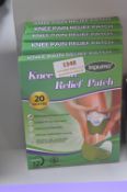 5x Knee Pain Relief Patches