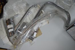 2x Chrome Mixer Taps