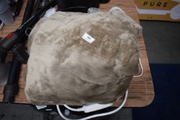 *Berkshire Beige Heated Faux Fur Throw