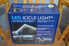 *Outdoor LED Icicle Lights 4m