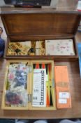 Vintage Games Including Mahjong, Backgammon, etc.