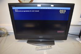 Sony Bravia 32” TV with Remote (working condition)