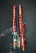 *2x Rolls of Double Sided Foil Christmas Wrapping Paper 36m long