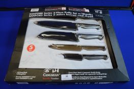 *Cang Shan 5pc Chefs Knife Set