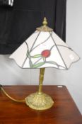 Leaded Glass Table Lamp (AF)