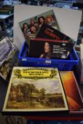 Classical 12” LP Records and Boxsets etc.