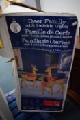*Christmas 3pc Deer Family