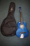Governor CG103-BL Blue Acoustic Guitar
