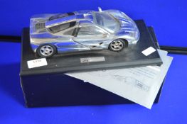 F1 MacLaren Diecast Model Car with Packaging and Certification