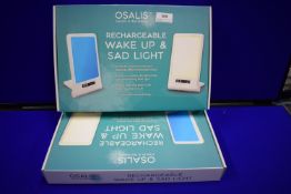 2x Osalis Rechargeable Wakeup SAD Lamp
