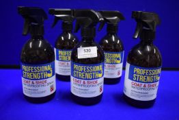 4x Professional Strength Coat & Shoe Waterproofing Spray
