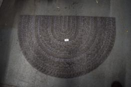 *Grey Semicircle Doormat