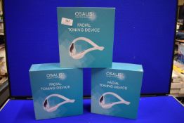 3x Osalis Facial Toning Devices