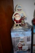 *Rudolph, Santa, and Bumble Christmas Figure