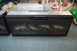 *Electric Log Effect Fireplace Insert