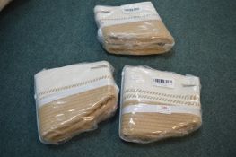 3x Woven Storage Baskets (new & sealed)