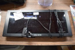 *Acurite 18” Digital LED Clock & Weather Station