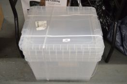 *3x Really Useful 33L Storage Boxes