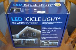 *Outdoor LED Icicle Lights 4m