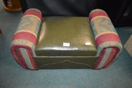 Retro Upholstered Pouffe