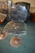 Urban Decay Acrylic & Chrome Gas-Lift Stool