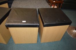 2x Storage Stools