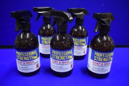 4x Professional Strength Coat & Shoe Waterproofing Spray