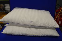 *Pair of Hotel Grand Fether Pillows