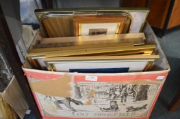 3x Framed Pictures and Prints