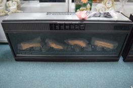 *Electric Log Effect Fireplace Insert