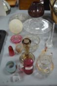 Vintage Glass Bowls, Jugs, etc.